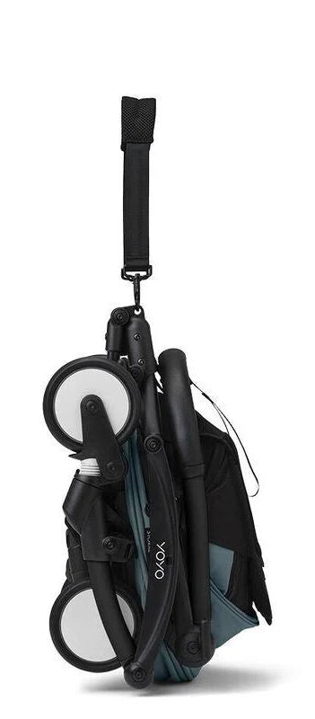 Stokke YOYO³ Complete Bundle from Birth – Black Frame + 0+ Taupe Newborn Pack + 6+ Pack (STOKKE YOYO)