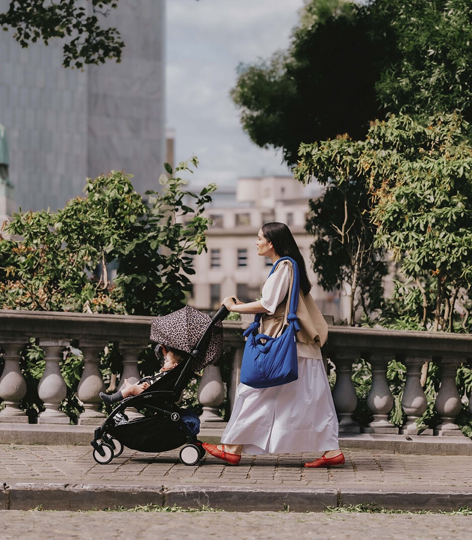 Stokke YOYO³ Stroller 6+ Leopard / Black Frame (STOKKE YOYO)